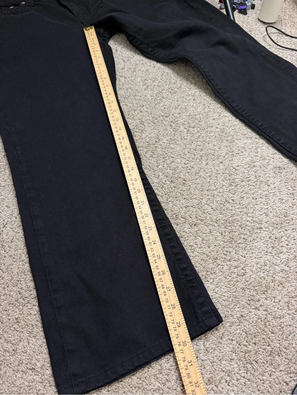 True Religion Men’s Black Jeans Size 36 World Tour